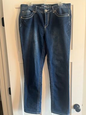 Rue21 Dark Indigo Straight Leg Jeans